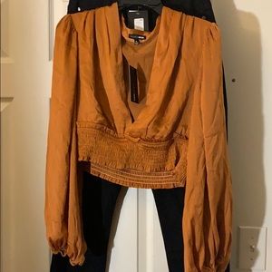 Fashion nova wide sleeve top